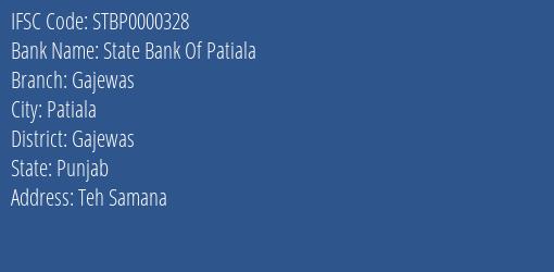 State Bank Of Patiala Gajewas Branch, Branch Code 000328 & IFSC Code Stbp0000328